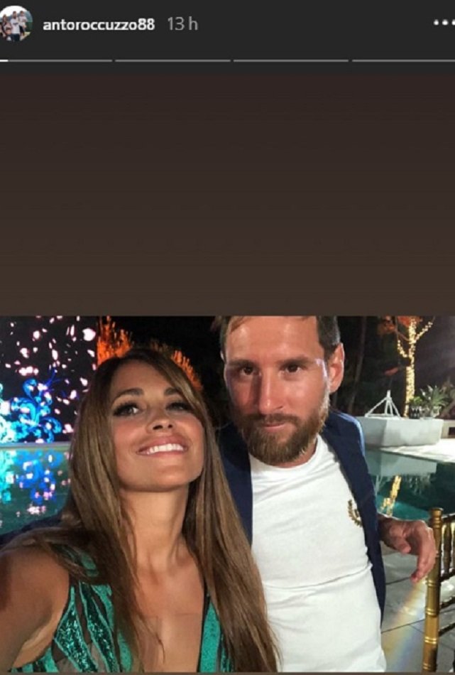 antonella y messi instagram