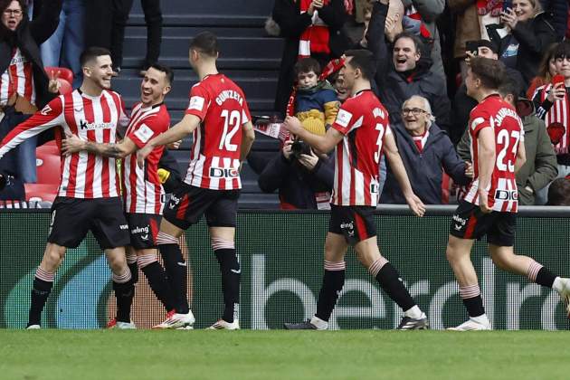 Athletic Club gol Sancet Girona / Foto: EFE Athletic Club gol Sancet Girona / Foto: EFE