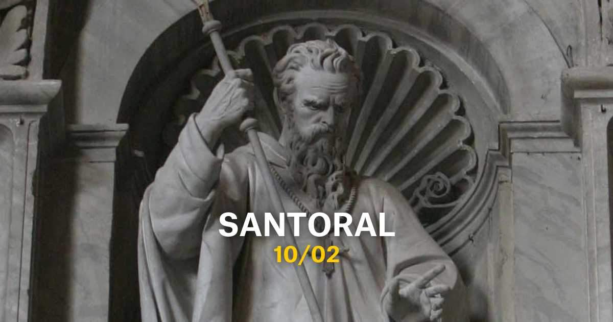 Qué santo es hoy, 10 de febrero de 2025, y cómo felicitar el día con frases especiales | SANTORAL