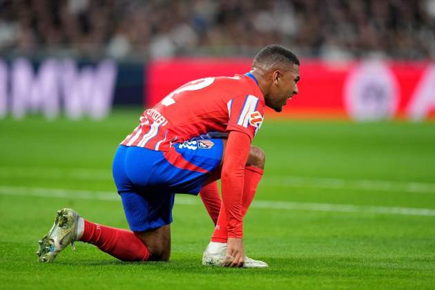 Samuel Lino penalti Tchouaméni Real Madrid Atlético de Madrid / Foto: Europa Press Samuel Lino penalti Tchouaméni Real Madrid Atlético de Madrid / Foto: Europa Press