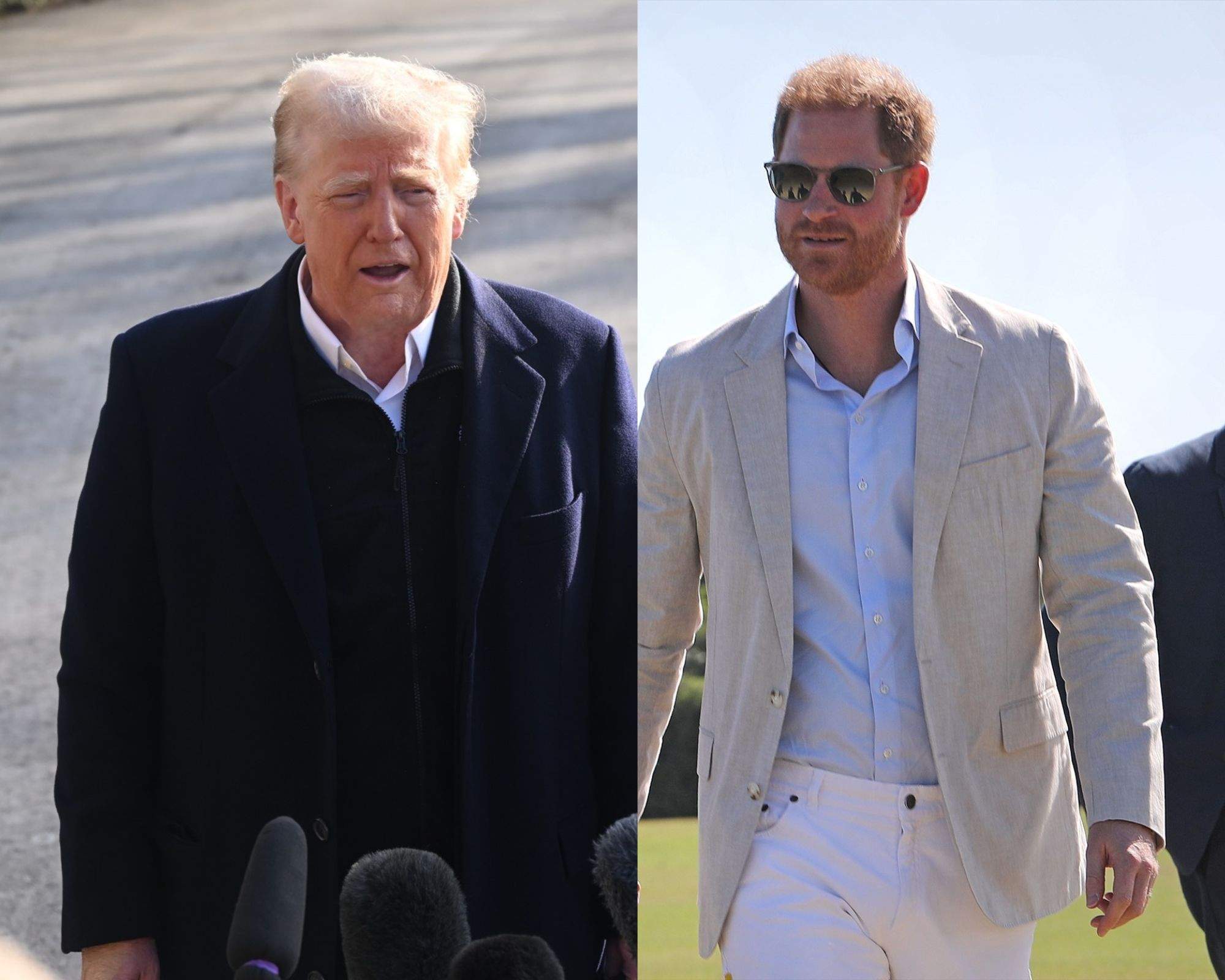 Trump no deportará al príncipe Enrique porque "ya tiene bastantes problemas con su mujer"