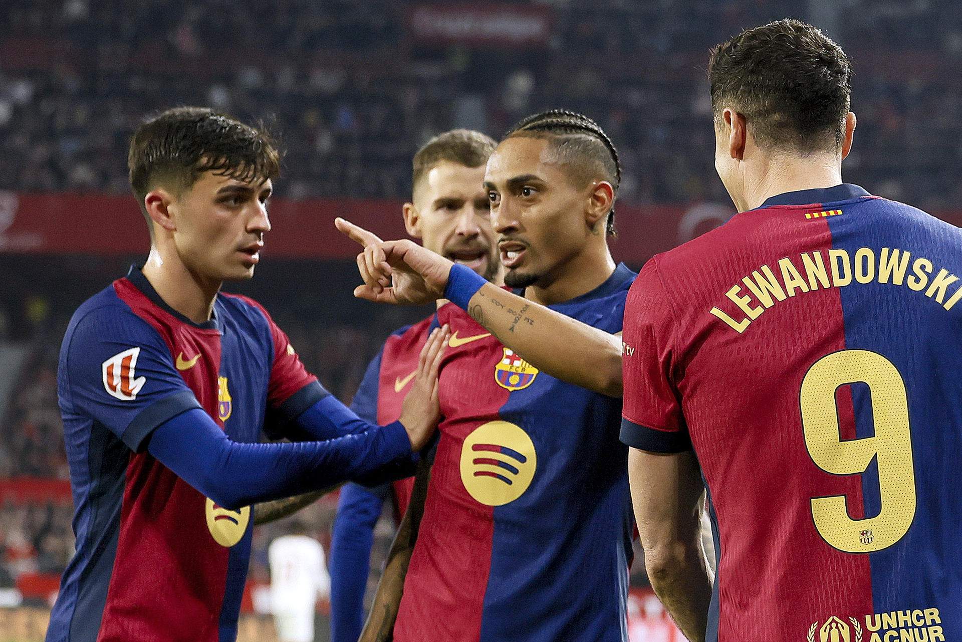 Raphinha ha pedido a su agente que no escuche ninguna oferta para salir del Barça