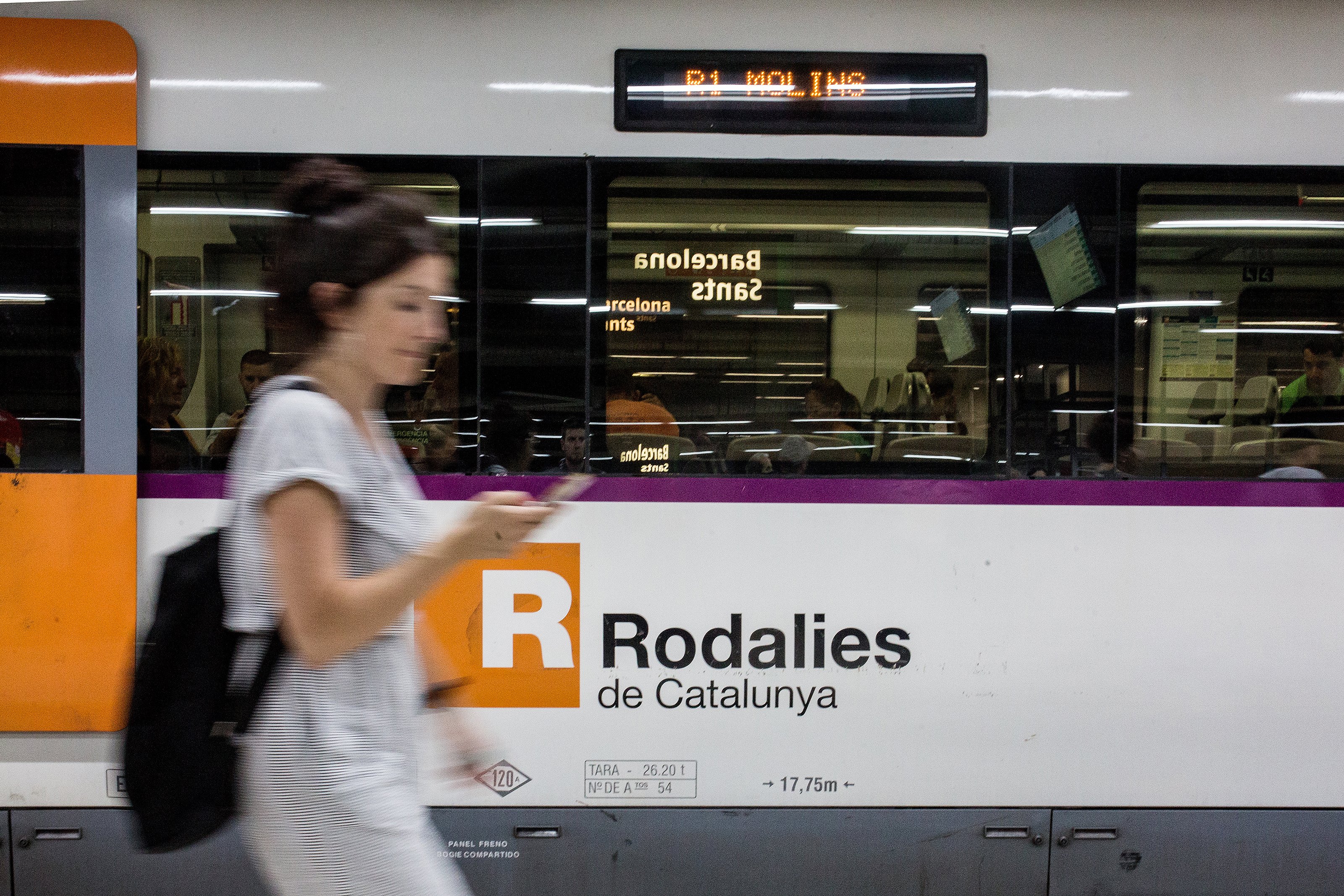 Rodalies: las líneas R2, R3 y R4 cambiarán horarios y la R7 no circulará durante agosto