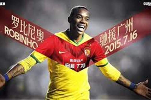 Guangzhou Robinho Foto Guangzhou Evergrande Guangzhou Robinho Foto Guangzhou Evergrande