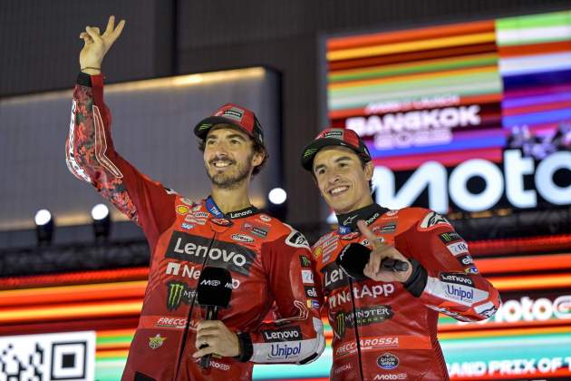 Pecco Bagnaia Marc Márquez Ducati Pecco Bagnaia Marc Márquez Ducati