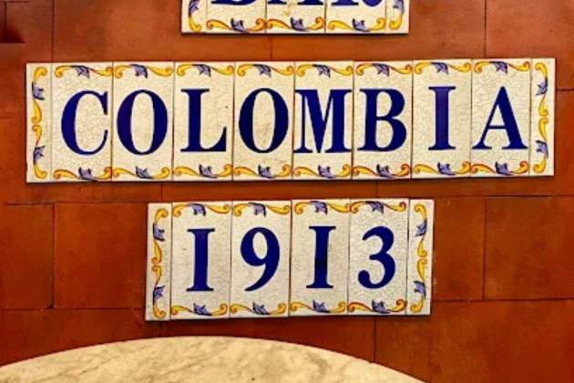 Bar Colombia 1913 Bar Colombia 1913