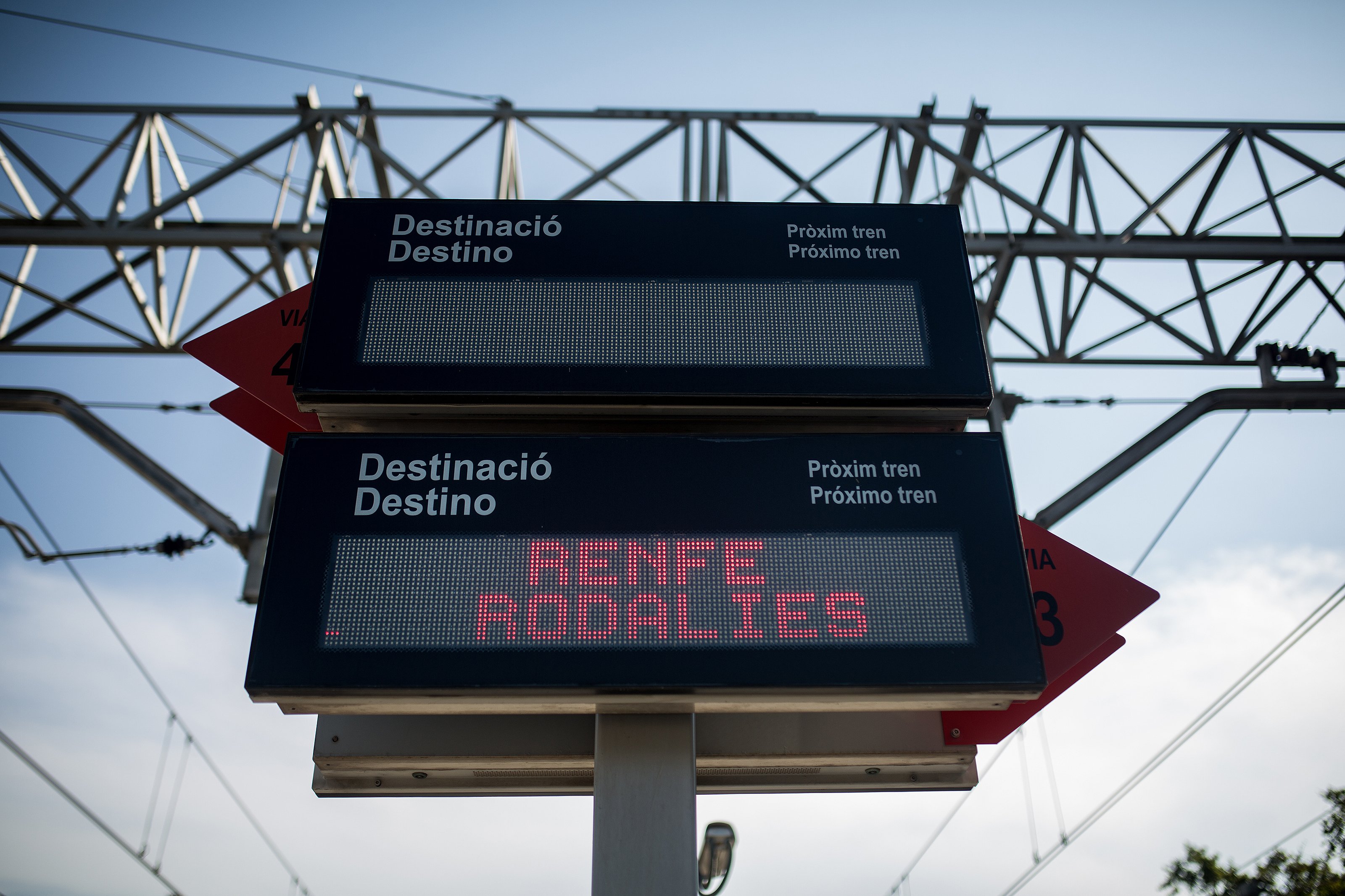 Aquests són els serveis mínims durant la vaga de Rodalies