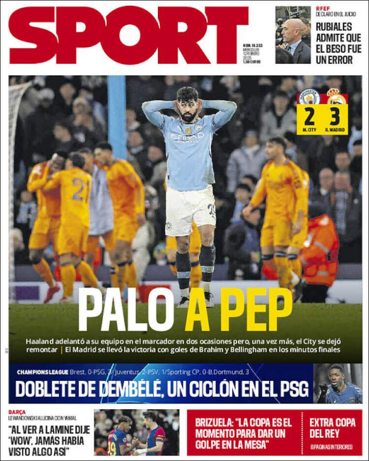 Sport Portada 12 02 2025 Sport Portada 12 02 2025