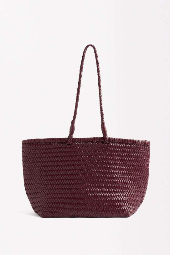 Bossa shopper de pell trenzada1 Bossa shopper de pell trenzada1