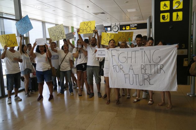 Manifestació Ryanair - ACN