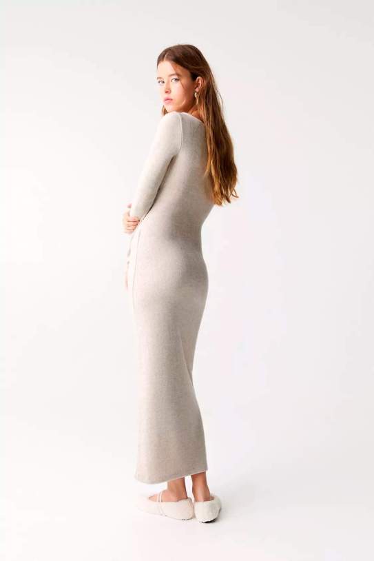 Vestit midi punt Vestit midi punt