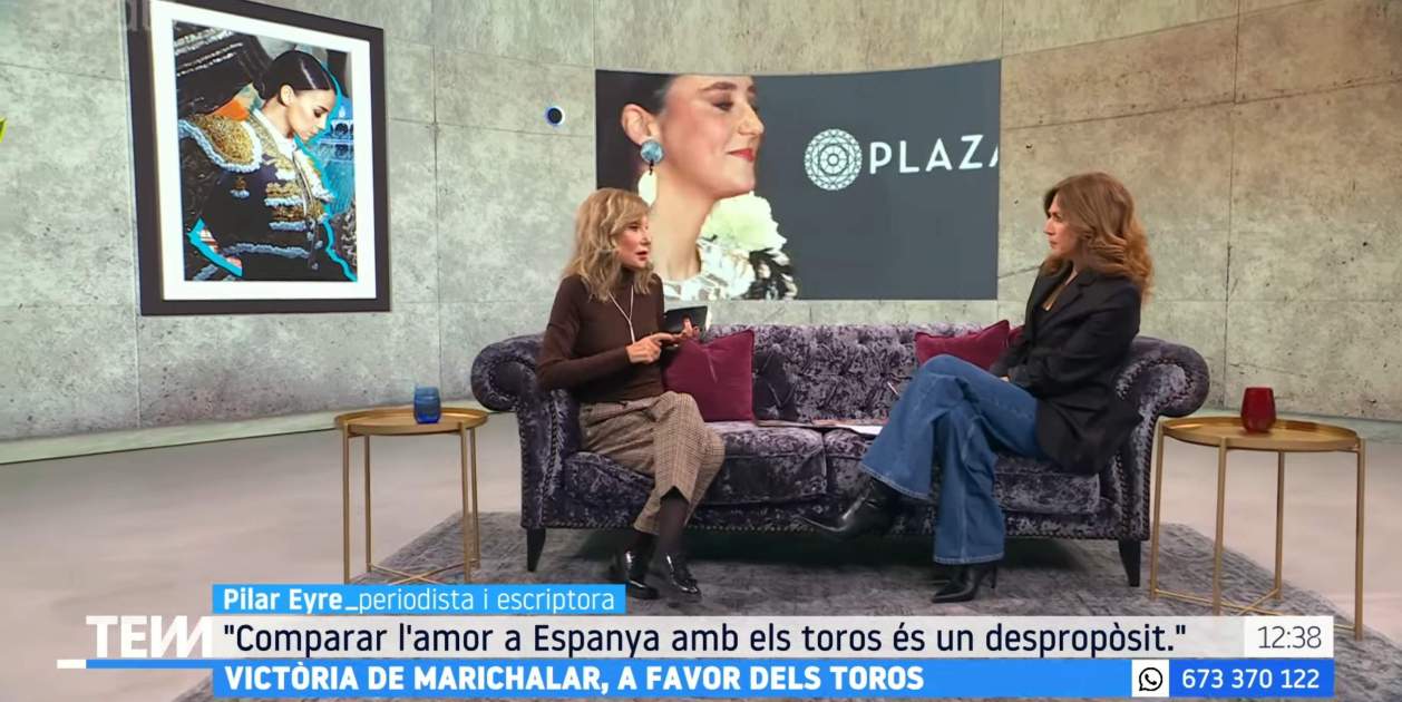 Pilar Eyre y Helena García Melero TV3 Pilar Eyre y Helena García Melero TV3