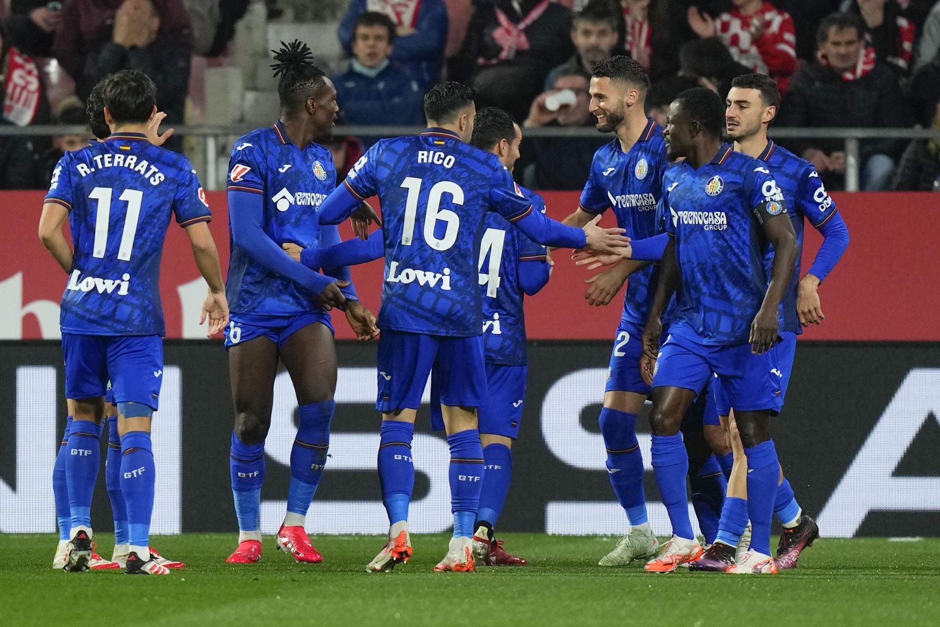 El Getafe asalta Montilivi y descuelga al Girona de la lucha por Europa (1-2)