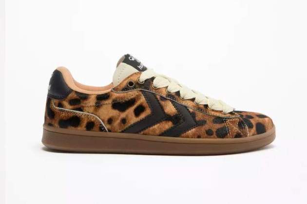Zapatilla piel retro Hummel Zapatilla piel retro Hummel
