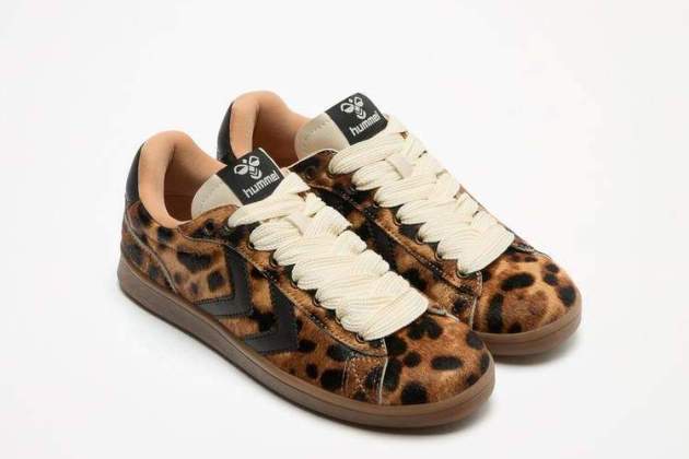 Zapatilla piel retro Hummel1 Zapatilla piel retro Hummel1
