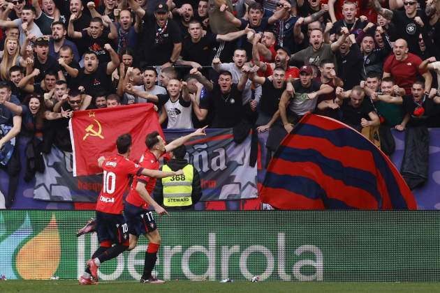 Budimir Aimar Oroz gol Osasuna / Foto: EFE Budimir Aimar Oroz gol Osasuna / Foto: EFE