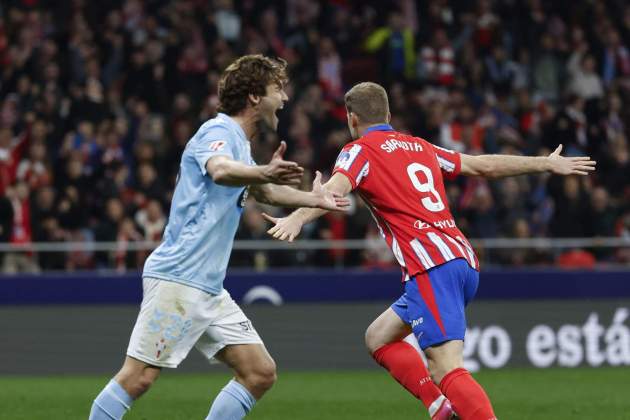 Atlético de Madrid Celta Sørloth / Foto: EFE Atlético de Madrid Celta Sørloth / Foto: EFE