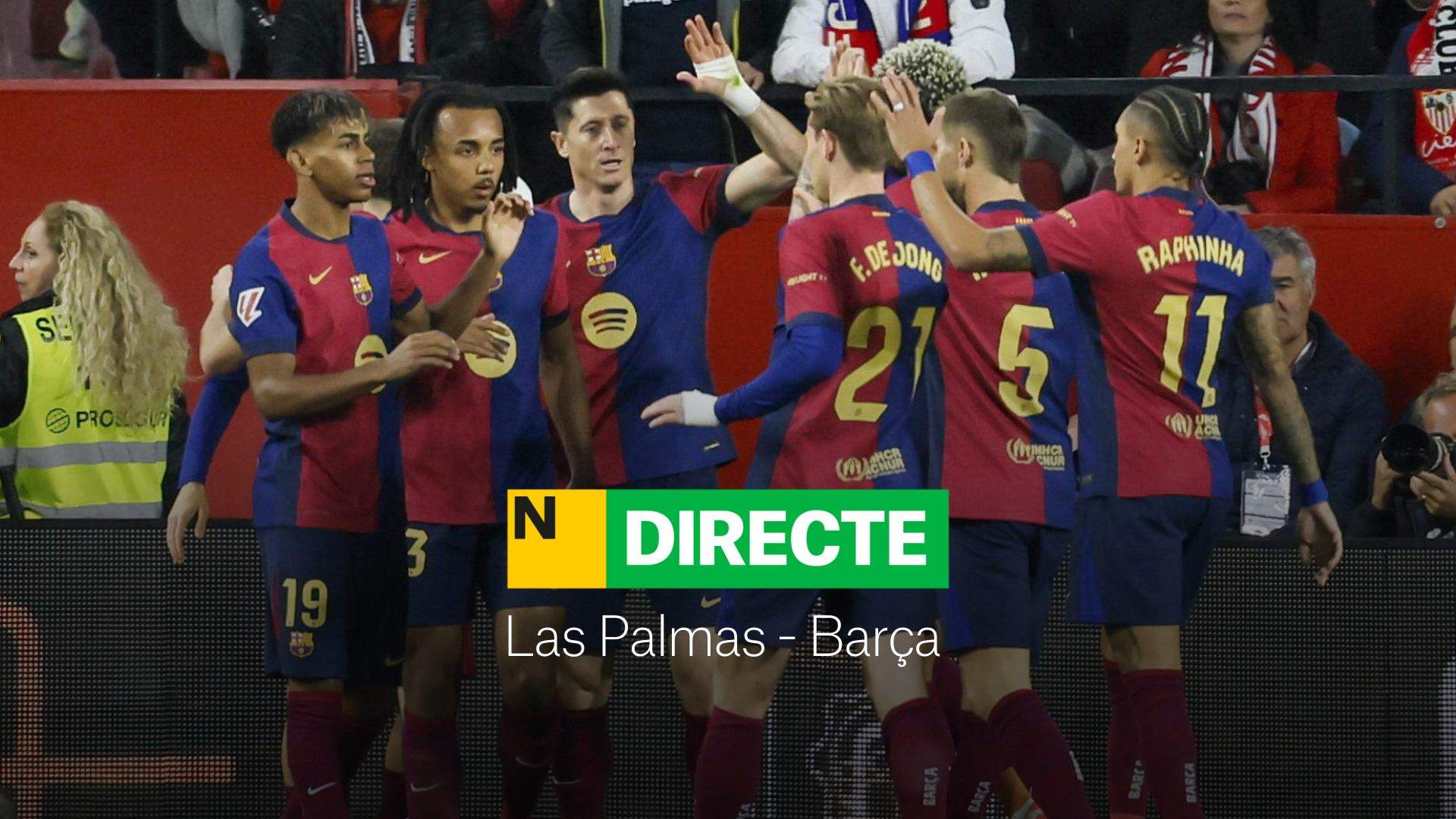 Las Palmas - Barça de LaLiga EA Sports, DIRECTE | Victòria soferta culer