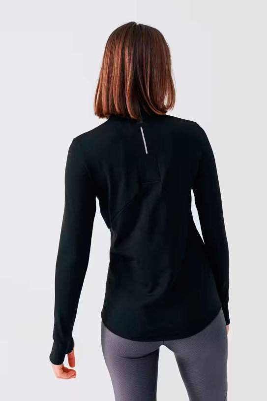 Samarreta tèrmica running Dona negra KALENJI Samarreta tèrmica running Dona negra KALENJI