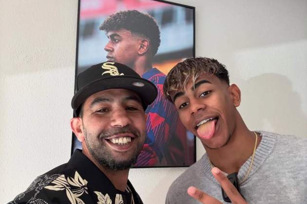 Lamine Yamal con su padre / Instagram Lamine Yamal con su padre / Instagram