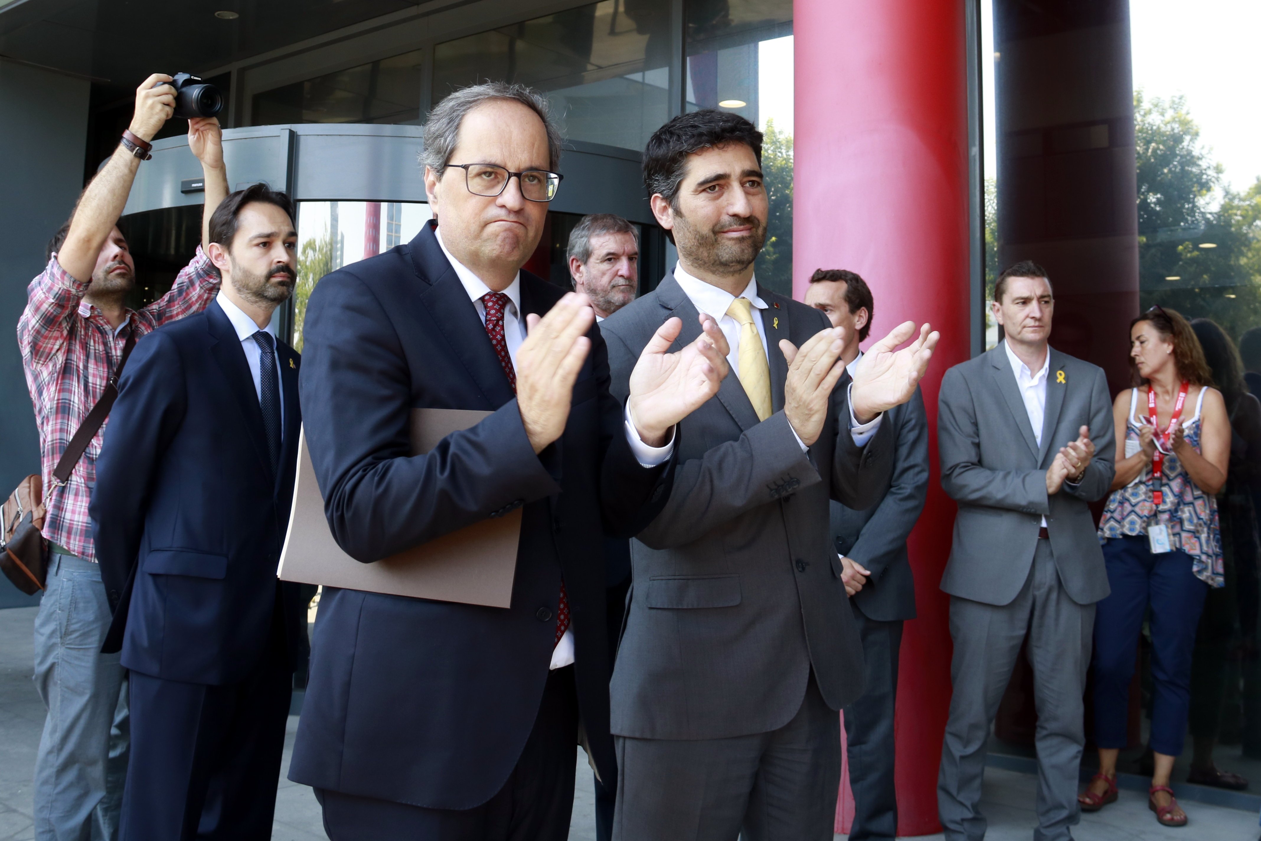 El Parlament impugna al TC el "155 digital" de Pedro Sánchez