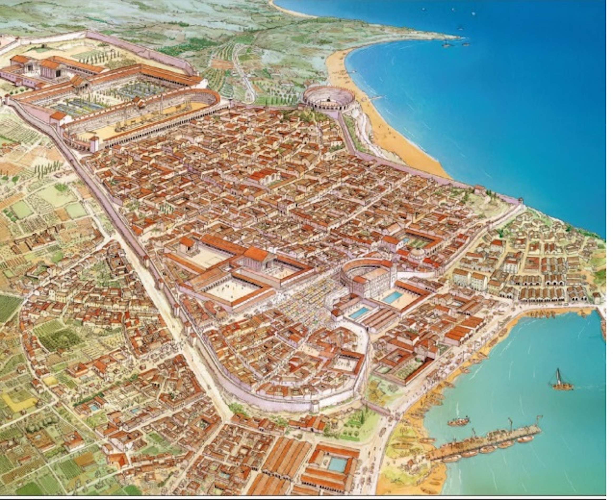 El Templo de Augusto de Tarraco se convierte en basílica cristiana