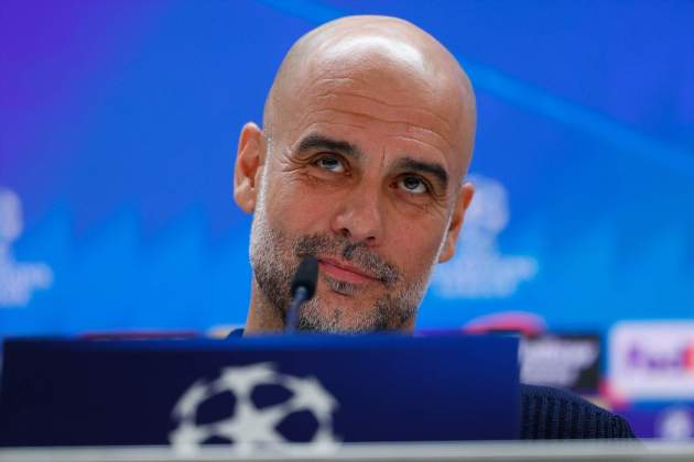 Pep Guardiola roda de premsa Champions League / Foto: Europa Press Pep Guardiola roda de premsa Champions League / Foto: Europa Press