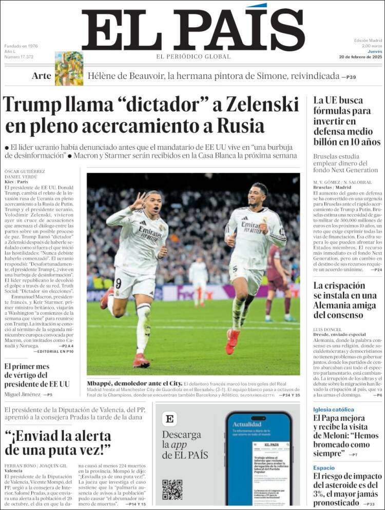 'El País 20 'El País 20