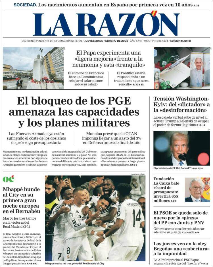 'La Razón 20 'La Razón 20
