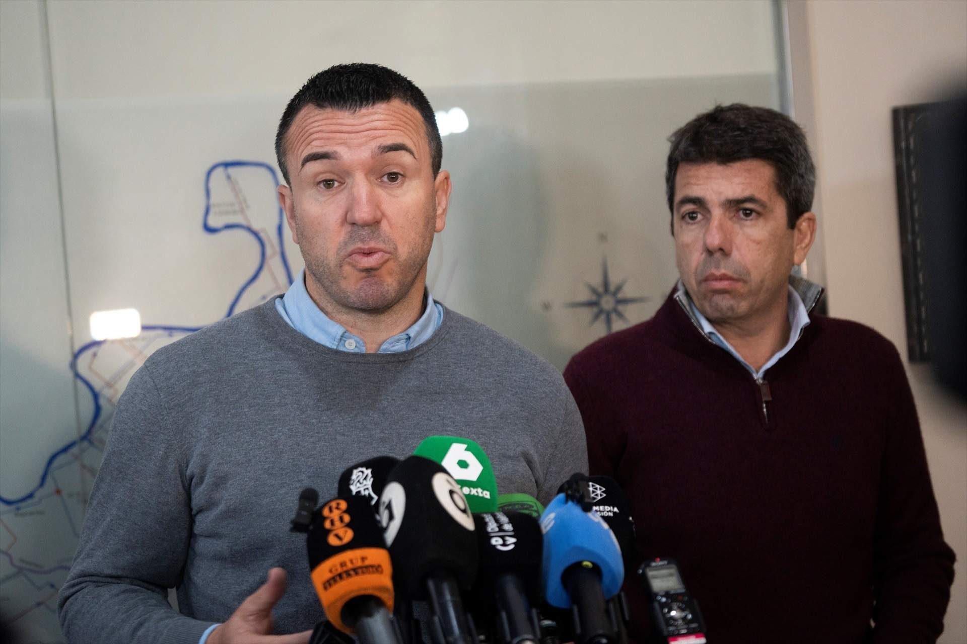 El presidente de la Diputació de València exigió enviar "de una puta vez" la alerta a los móviles por la DANA