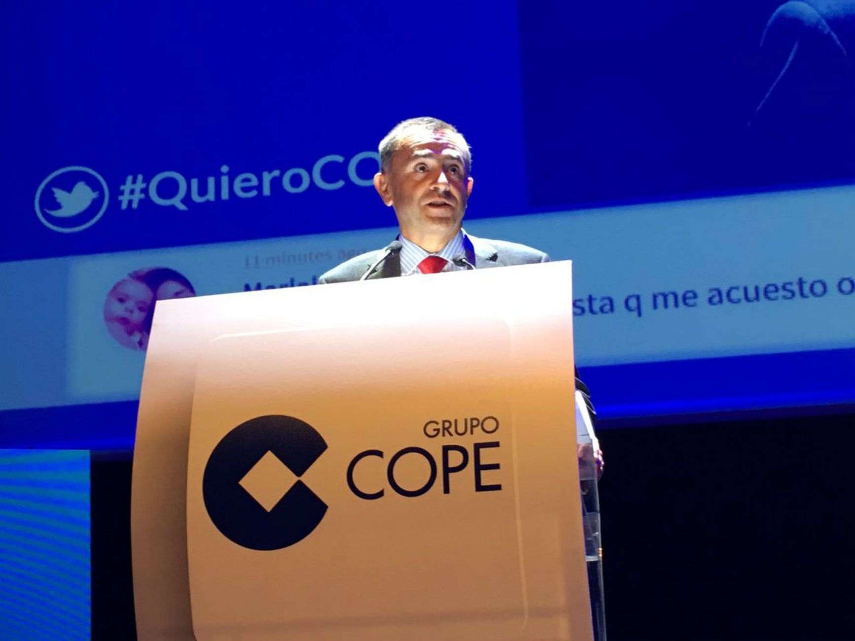 El presidente de la Cope promete moderar el anticatalanismo de 13TV