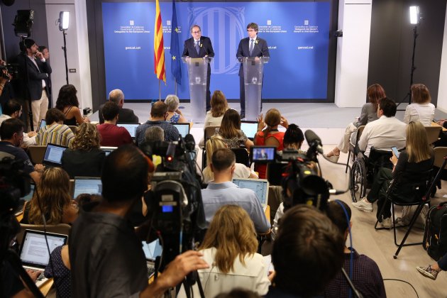 Torra Puigdemont delegació UE - Jordi Bedmar (Govern) Torra Puigdemont delegació UE - Jordi Bedmar (Govern)