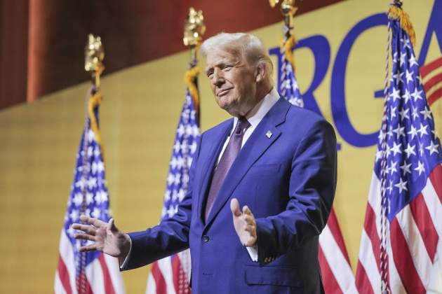 donald trump conferencia. europa press donald trump conferencia. europa press