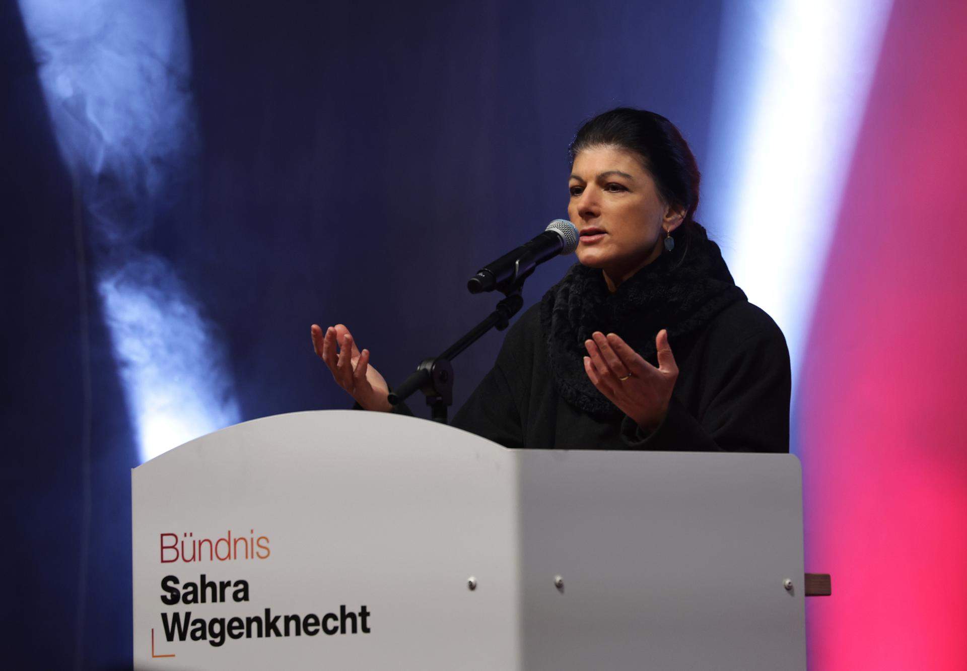 Sahra Wagenknecht, candidata de Sahra Wagenknecht, candidata de