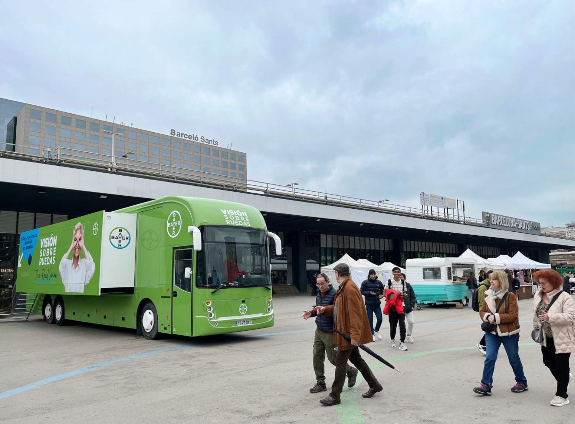 Llega a Barcelona ‘Visión sobre ruedas’, una campaña de concienciación sobre salud oftalmológica