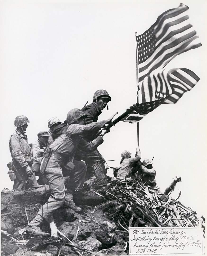 primera bandera iwo jima lou lowery domini public primera bandera iwo jima lou lowery domini public