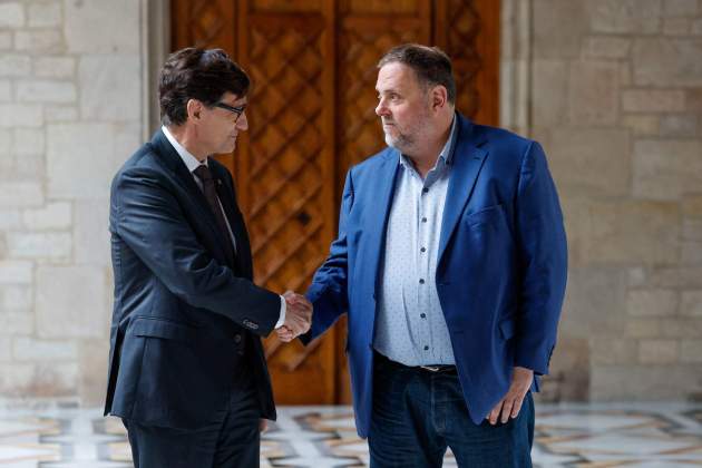 Oriol Junqueras Salvador Illa Efe