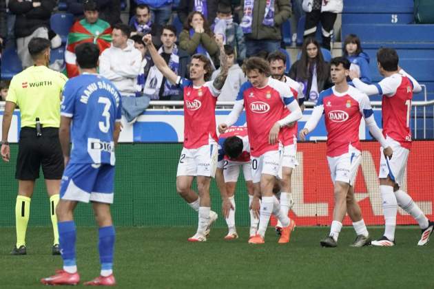 Español celebración gol Alavés / Foto: EFE Español celebración gol Alavés / Foto: EFE