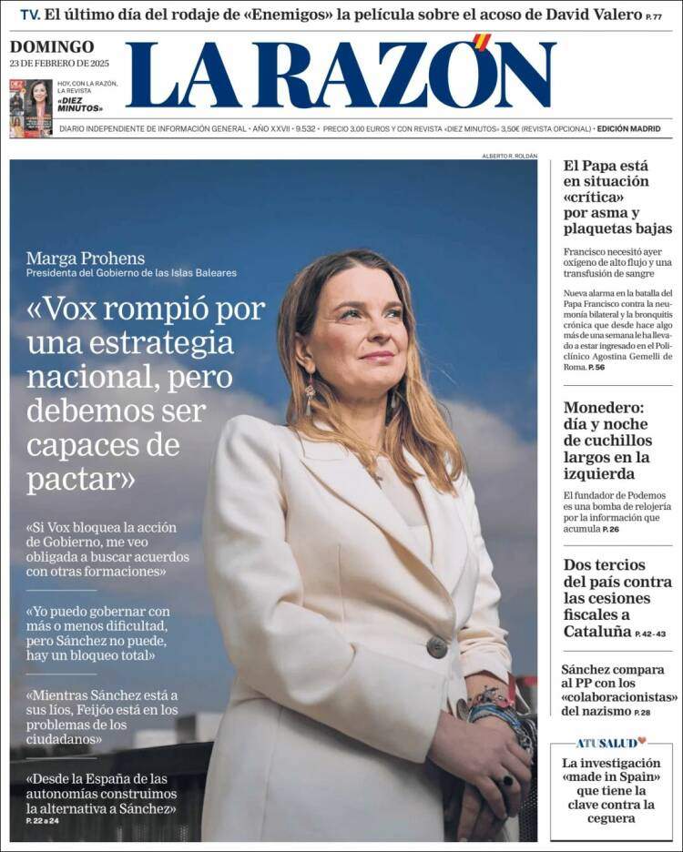'La Razón' 23 'La Razón' 23