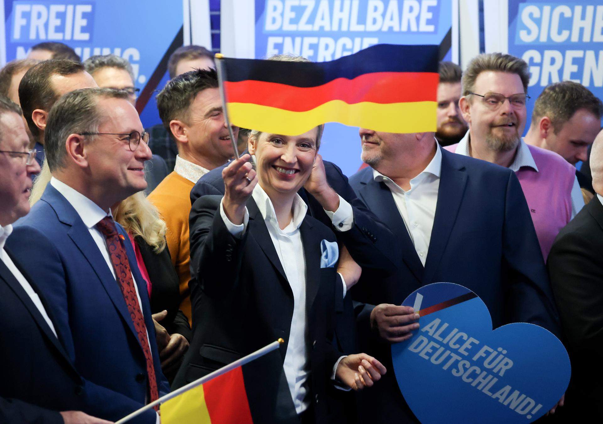 Alice Weidel a la seu d'AfD / EFE Alice Weidel a la seu d'AfD / EFE