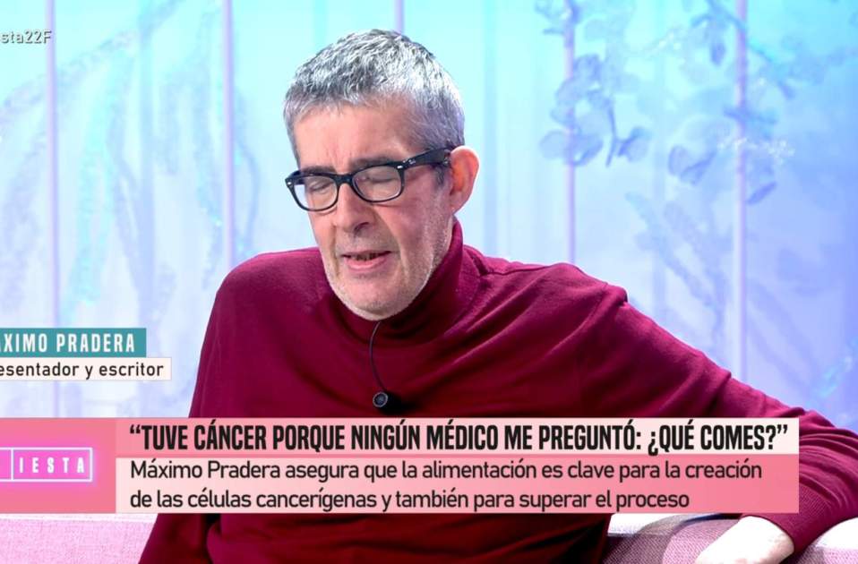 Máximo Pradera recuperando se del cáncer Telecinco Máximo Pradera recuperando se del cáncer Telecinco