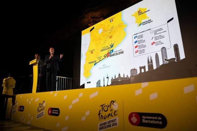 Christian Prudhomme Tour de Francia 2026 Barcelona / Foto: Europa Press Christian Prudhomme Tour de Francia 2026 Barcelona / Foto: Europa Press