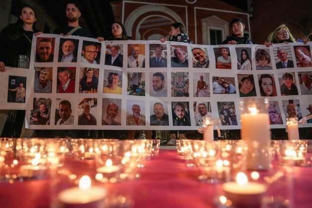 Commemoracio victimes morts DANA Pais Valencia / Europa Press Commemoracio victimes morts DANA Pais Valencia / Europa Press