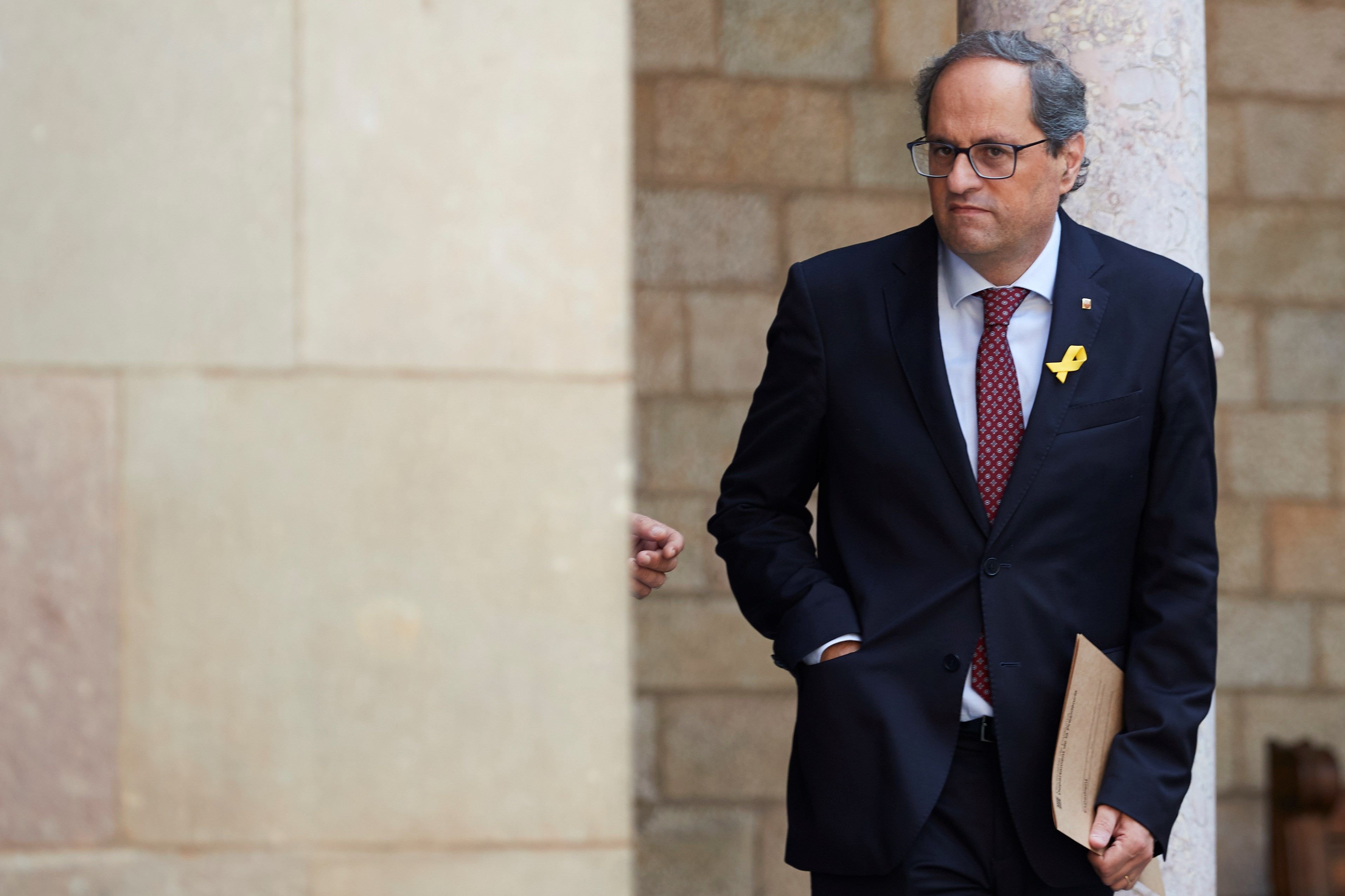 Torra believes it "reasonable" to shelve the republic if Spain accepts a referendum