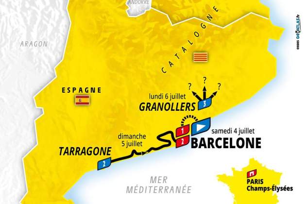Tour de Francia 2026 Catalunya Norte / Foto: Tour de Francia