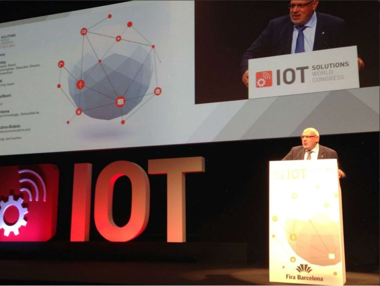 Baiget inaugura l'IoT Congress: "Catalunya vol ser una smart region"