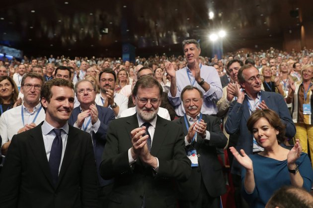 Rajoy, casado, santamaria efe