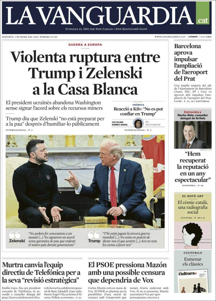 'La Vanguardia' 1 'La Vanguardia' 1