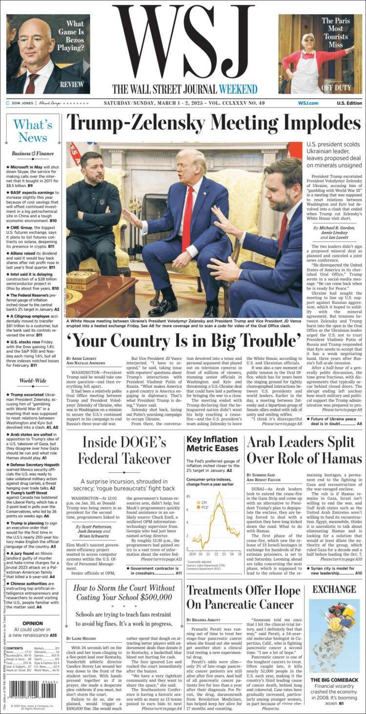 'Wall Street Journal Weekend' 'Wall Street Journal Weekend'
