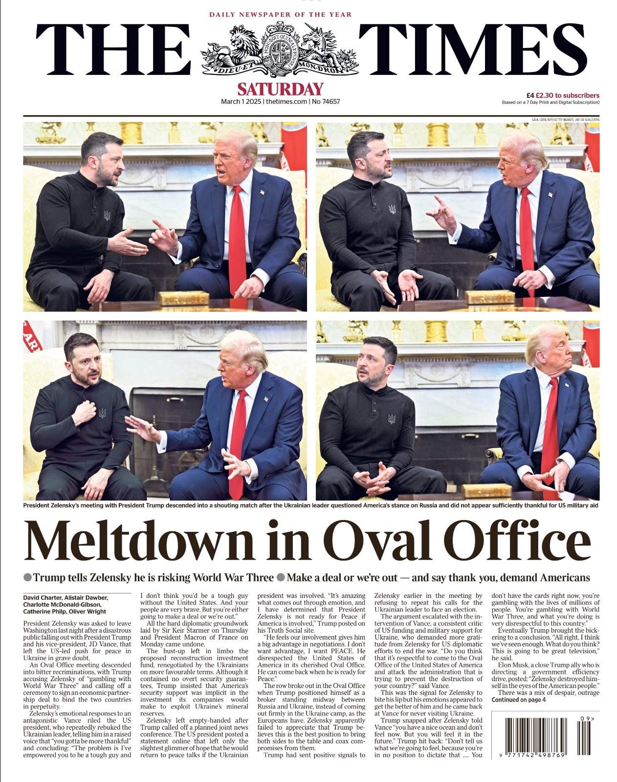 'The Times' 'The Times'
